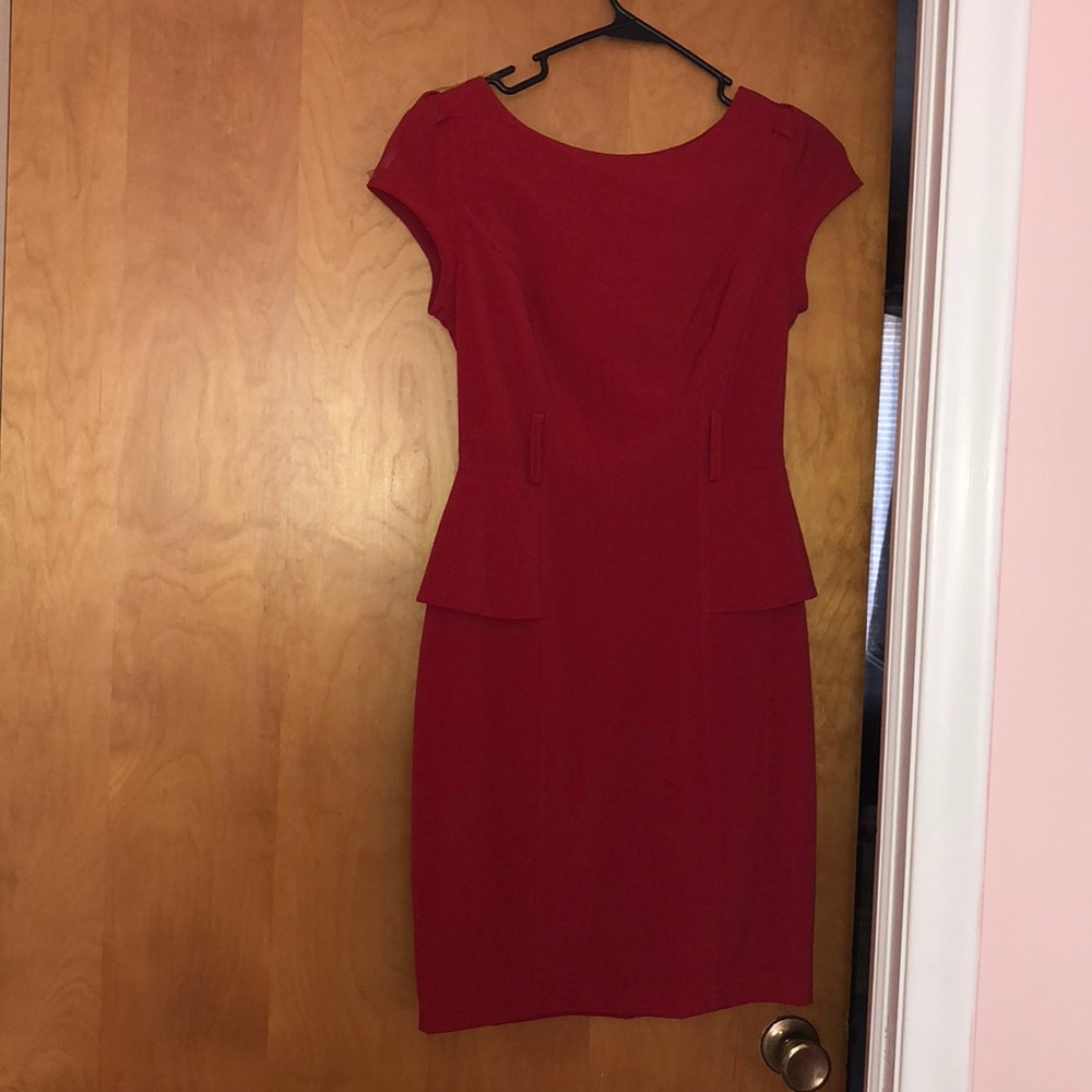 Red dress